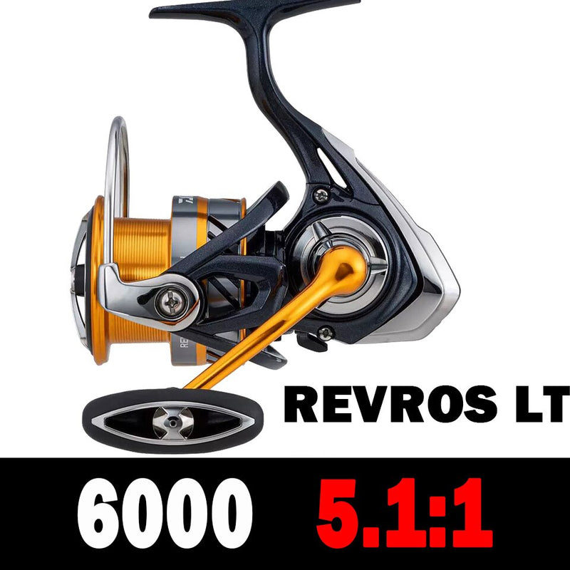 Molinete DAIWA  REVROS LT 1000-6000  Recolhimento 12kg 5.1:1/5.2:1/5.3:1