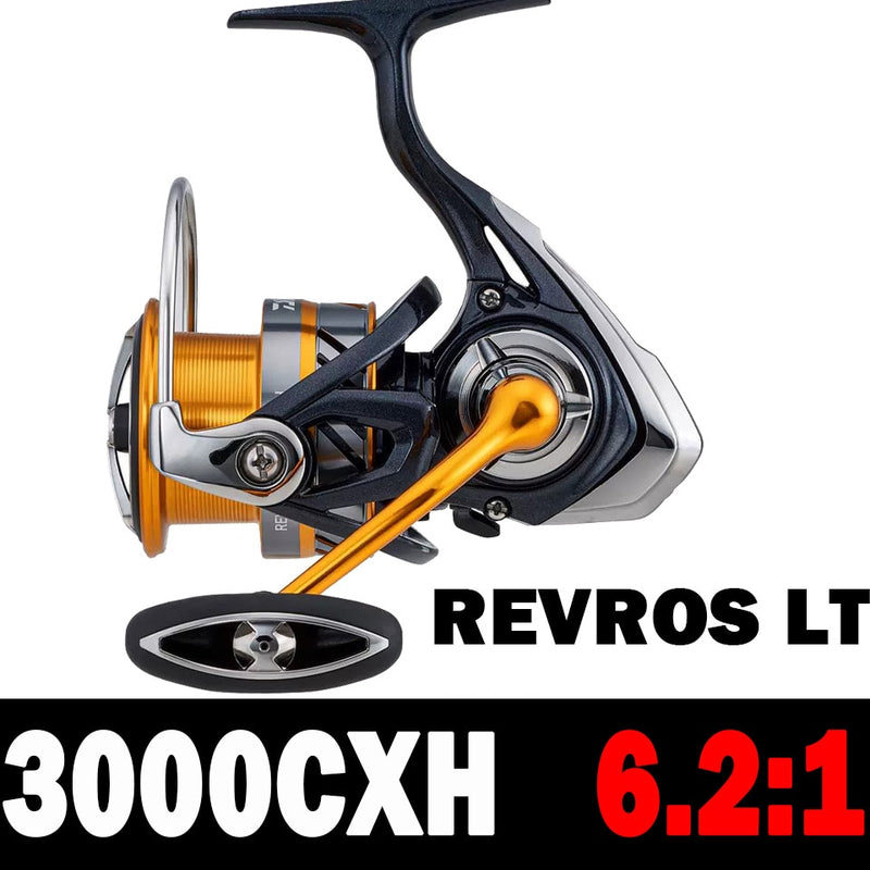 Molinete DAIWA  REVROS LT 1000-6000  Recolhimento 12kg 5.1:1/5.2:1/5.3:1