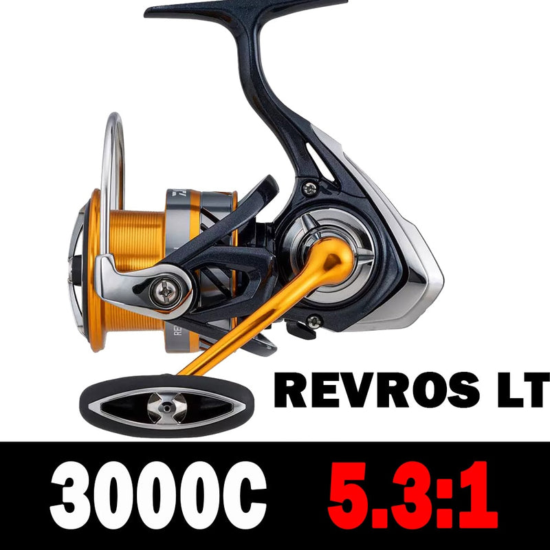 Molinete DAIWA  REVROS LT 1000-6000  Recolhimento 12kg 5.1:1/5.2:1/5.3:1