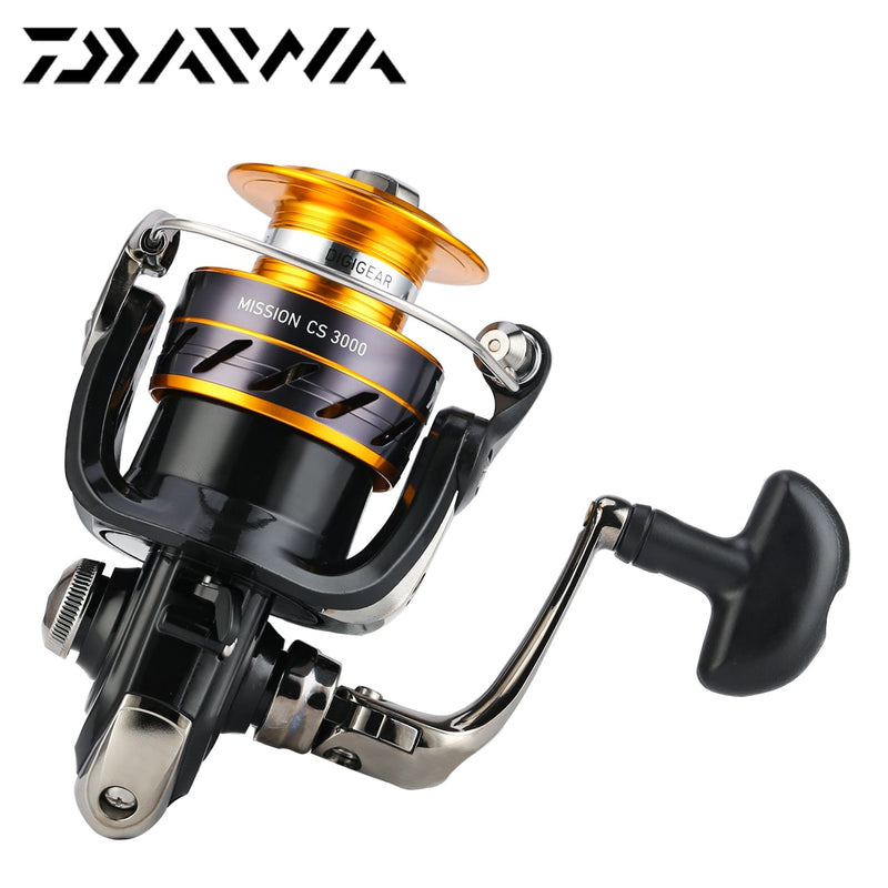 Molinete DAIWA MISSION CS SS 2000 2500 3000 Recolhimento 5.3:1