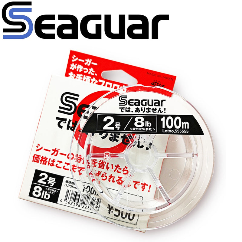 Linha de Pesca Monofilamento SEAGUAR Original Fluorcarbono 100m