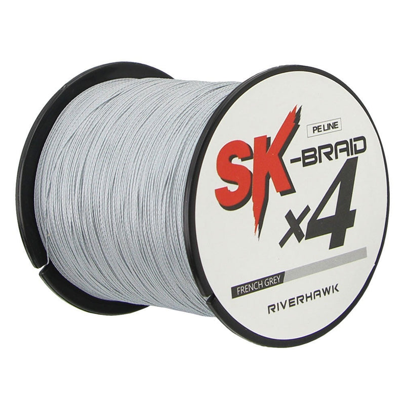 Linha de Pesca Multifilamento RiverHawk X4 Fios Trançados 500m