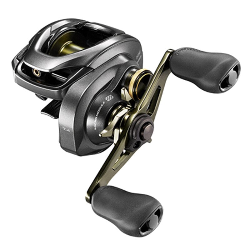 Carretilha Original SHIMANO CURADO DC 201XG Recolhimento 8.5:1 6kg Drag