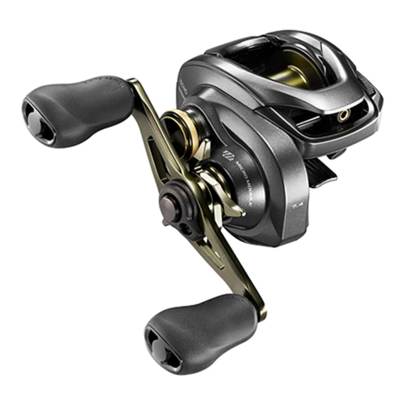 Carretilha Original SHIMANO CURADO DC 201XG Recolhimento 8.5:1 6kg Drag