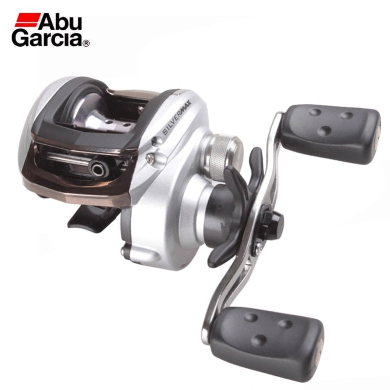 Carretilha Abu Garcia SILVER MAX3 SMAX Recolhimento 6.4:1 Drag 8kg 6Rol