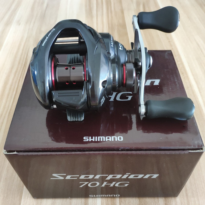 Carretilha SHIMANO Scorpion 70HG Recolhimento 8.2:1 4.5kg