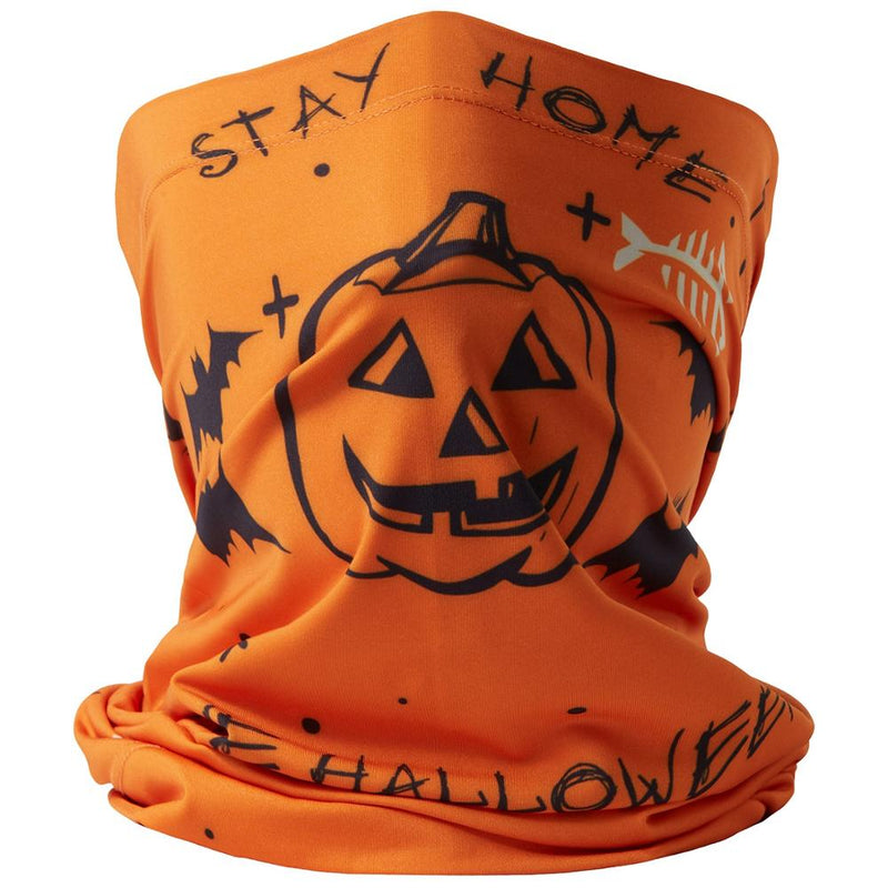 Bandana Tubeneck Bassdash UV50+ 101 Minha Pesca Halloween abóboras 