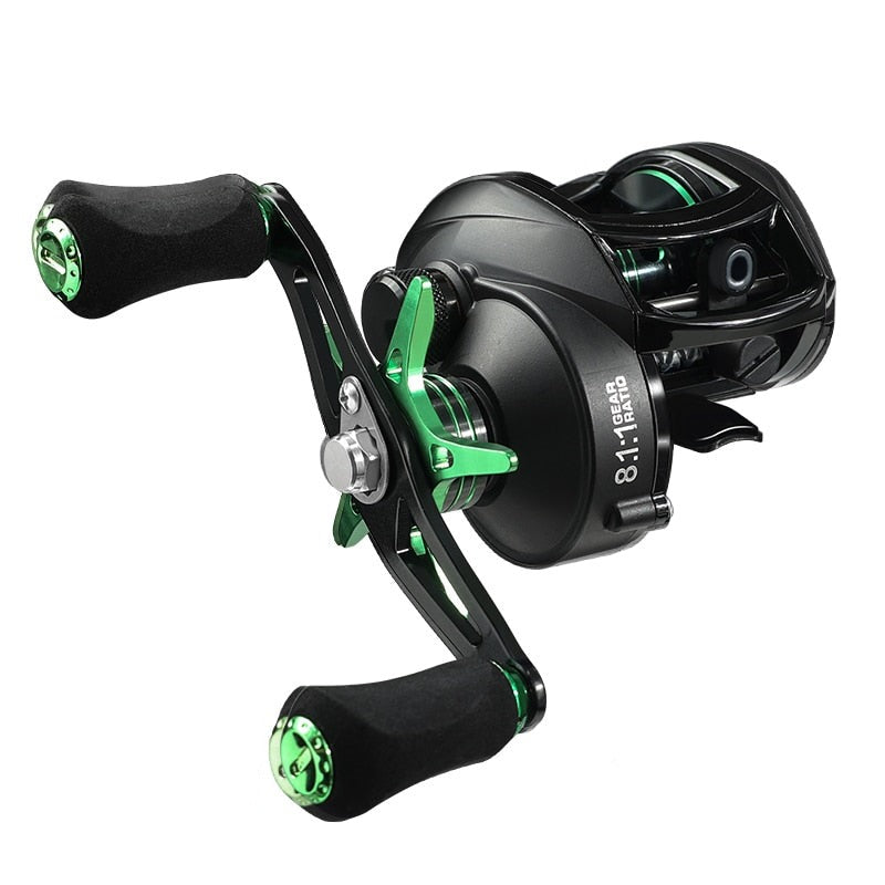 Carretilha LINNHUE BS2000 Recolhimento 8.1:1 Drag 8kg 004 Minha Pesca 