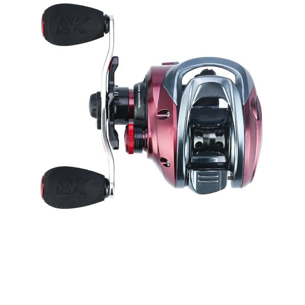 Carretilha SeaKnight Red Fox XG Recolhimento 8.1:1 Drag 6kg 086 Minha Pesca Mão Direita 