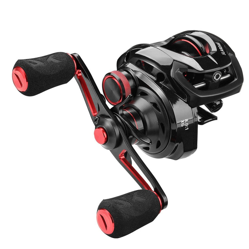 Carretilha SeaKnight Slardar XG Recolhimento 8.0:1 Drag 8kg 087 Minha Pesca 