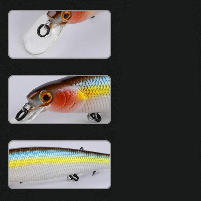 Isca Artificial Bearking Minnow - 11cm 15g 026 Minha Pesca 