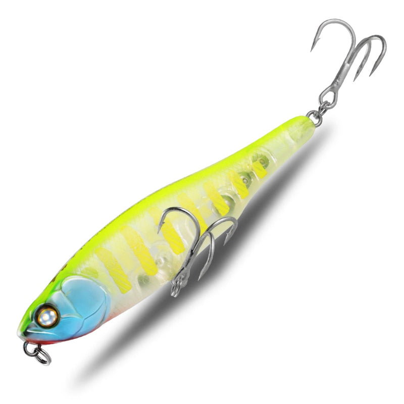 Isca Artificial Bearking Pencil Superfície Natação em Z - 8,7cm 9g 082 Minha Pesca S 