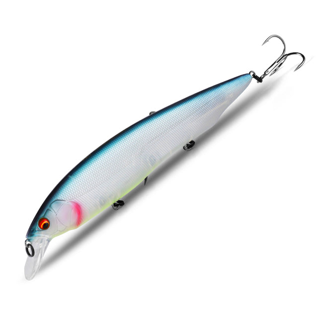 Isca Artificial Bearking Wobbler Minnow Crankbait - 16cm 30g 039 Minha Pesca F 