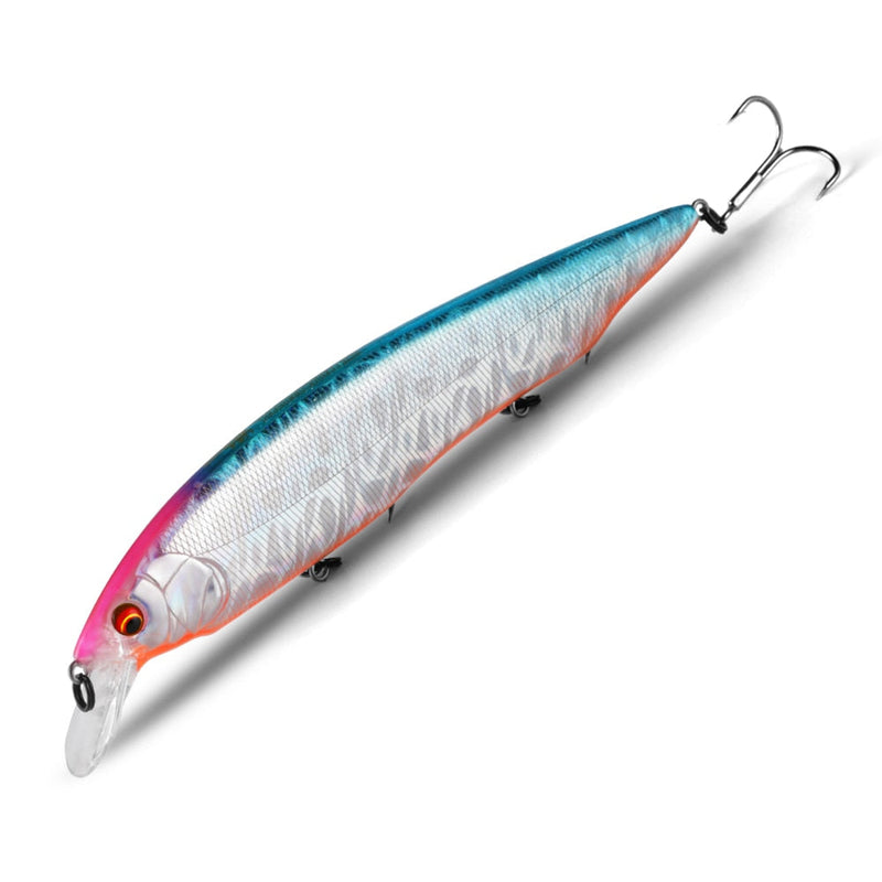 Isca Artificial Bearking Wobbler Minnow Crankbait - 16cm 30g 039 Minha Pesca G 