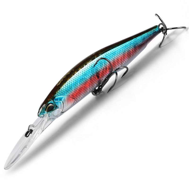 Isca Artificial Bearking Wobblers Minnow - 10cm 16g 029 Minha Pesca F 