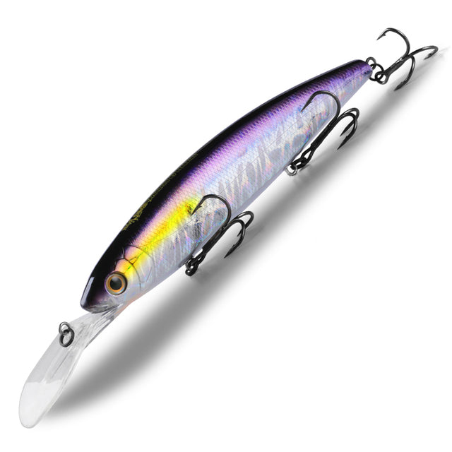 Isca Artificial Bearking Wobblers Minnow Fundo - 13cm 28,6g 035 Minha Pesca D 