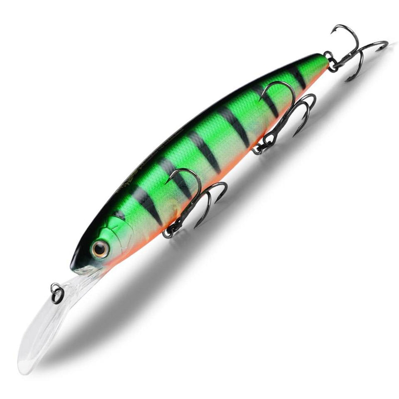 Isca Artificial Bearking Wobblers Minnow Fundo - 13cm 28,6g 035 Minha Pesca H 