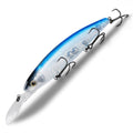 Isca Artificial Bearking Wobblers Minnow Fundo - 13cm 28,6g 035 Minha Pesca I 