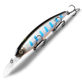 Isca Artificial Bearking Wobblers Minnow Fundo - 13cm 28,6g 035 Minha Pesca J 