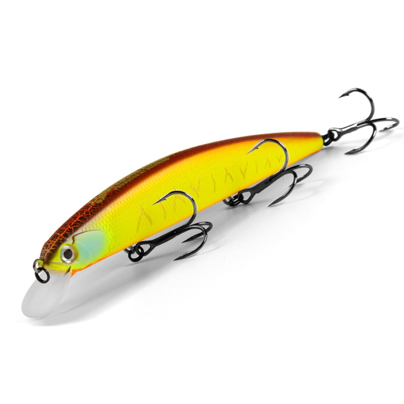 Isca Artificial Wobbler Minnow Fundo 2.0 - 13cm 21g 036 Minha Pesca B 