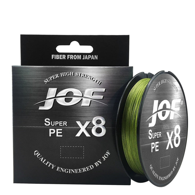 Linha de Pesca JOF Multifilamento 8 Fios Trançados 150m 064 Minha Pesca 
