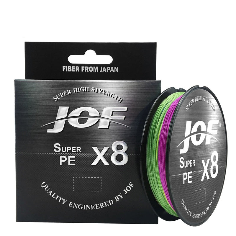 Linha de Pesca JOF Multifilamento 8 Fios Trançados 150m 064 Minha Pesca 