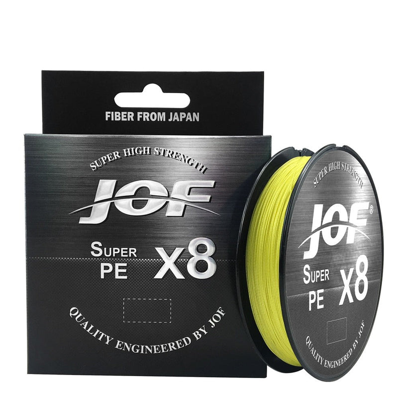 Linha de Pesca JOF Multifilamento 8 Fios Trançados 150m 064 Minha Pesca 