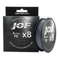Linha de Pesca JOF Multifilamento 8 Fios Trançados 150m 064 Minha Pesca Cinza 1.0 - 0.16mm (9.1kg) 