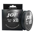Linha de Pesca JOF Multifilamento 8 Fios Trançados 150m 064 Minha Pesca Preto 1.0 - 0.16mm (9.1kg) 