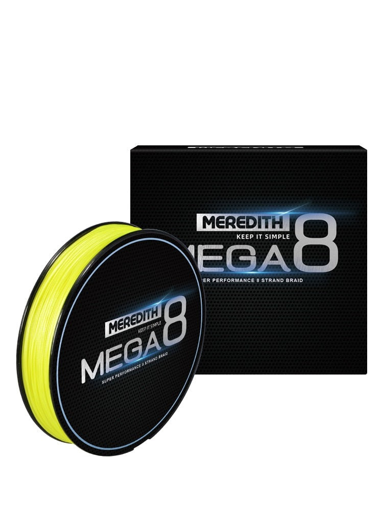 Linha de Pesca Multifilamento Meredith Premium 8 Fios Trançados 300m 062 Minha Pesca 