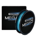 Linha de Pesca Multifilamento Meredith Premium 8 Fios Trançados 300m 062 Minha Pesca Azul 1.5 - 0.2mm (8.5kg) 