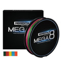 Linha de Pesca Multifilamento Meredith Premium 8 Fios Trançados 300m 062 Minha Pesca Colorido 1.5 - 0.2mm (8.5kg) 