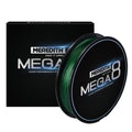 Linha de Pesca Multifilamento Meredith Premium 8 Fios Trançados 300m 062 Minha Pesca Verde 1.5 - 0.2mm (8.5kg) 