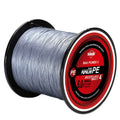 Linha de Pesca SeaKnight Multifilamento 4 Fios Trançados 300m 065 Minha Pesca Cinza 0.4 - 0.104mm (3.63kg) 
