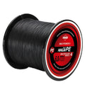 Linha de Pesca SeaKnight Multifilamento 4 Fios Trançados 300m 065 Minha Pesca Preto 0.4 - 0.104mm (3.63kg) 