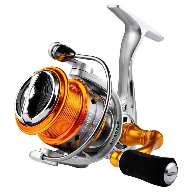 Molinete BEARKING YJ 1000-4000 Recolhimento 6.2:1 072 Minha Pesca 1000 
