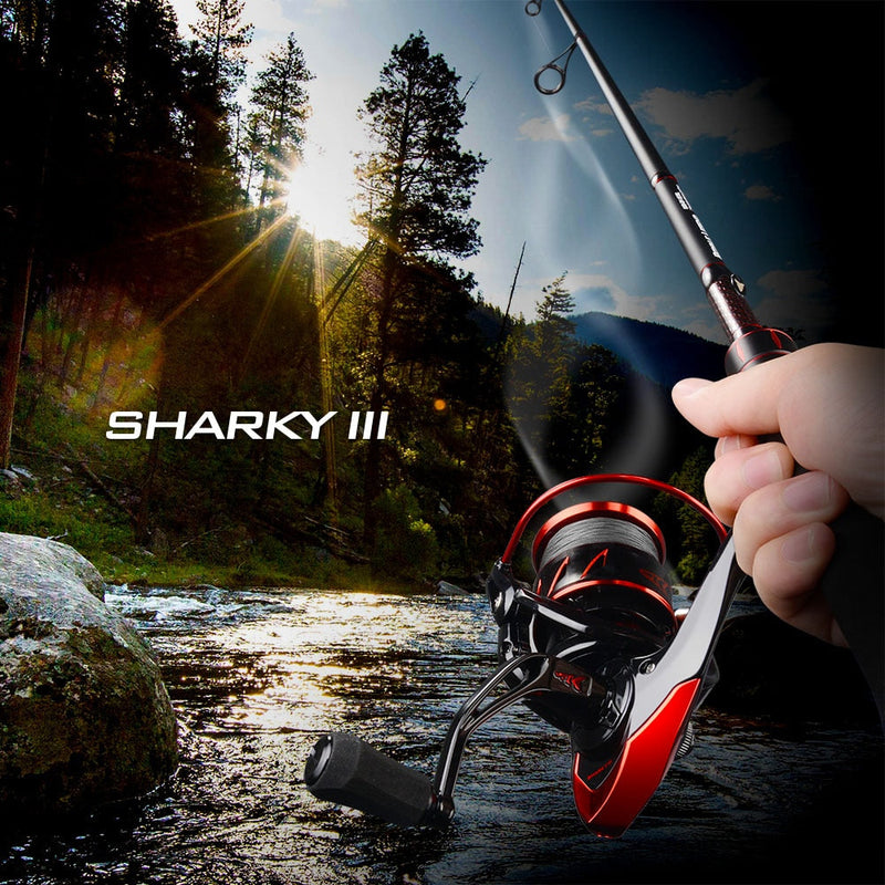 Molinete KastKing Sharky III 1000-5000 Recolhimento 5.2:1 070 Minha Pesca 