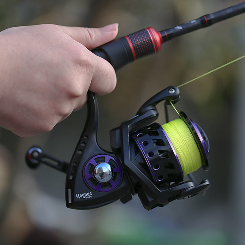 Molinete SeaKnight Magnus 2000-6000 Recolhimento 5.2:1 075 Minha Pesca 