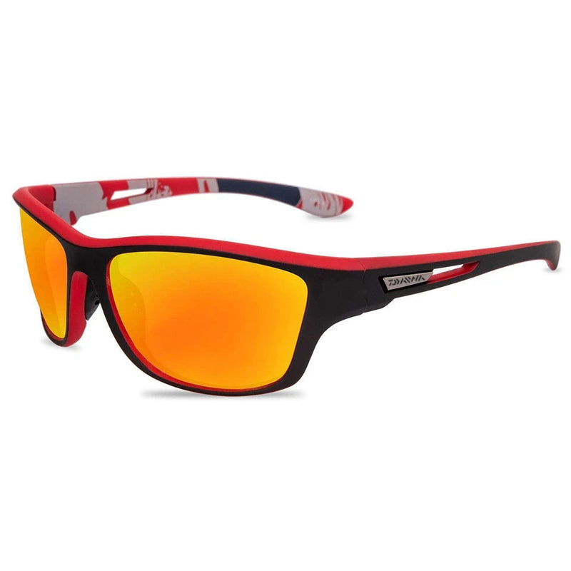 Óculos Polarizado Para Pesca DAIWA Provisor 001 Minha Pesca Vermelho 